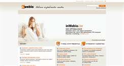 Desktop Screenshot of inwebio.cz